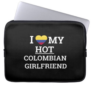 Capa Para Notebook Eu amo a minha colombiana namorada Engraçado Colôm
