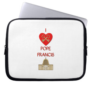 Capa Para Notebook Eu Amo o Papa Francisco