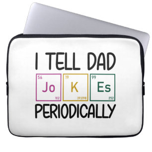 Capa Para Notebook Eu Digo Às Piadas Pais Periodicamente