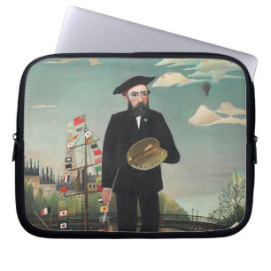 Capa Para Notebook Eu mesmo: Retrato – Paisagem, Henri Rousseau 1890