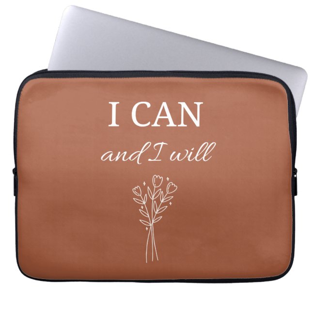 Capa Para Notebook Eu posso e vou inspirar (Frente)