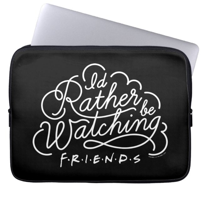 Capa Para Notebook Eu Preferiria Estar Assistindo ao Script de FRIEND (Frente)