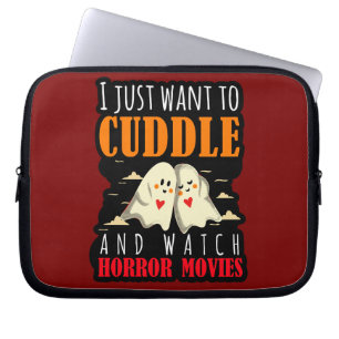 Capa Para Notebook Eu Só Quero Amarrar E Ver Filmes Horrores