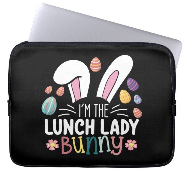 Capa Para Notebook Eu Sou A Cozinheira Bunny Páscoa Combinando (Frente)