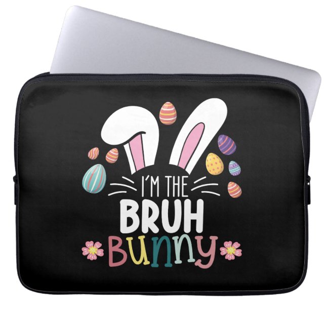 Capa Para Notebook Eu sou a Páscoa do Bruh Bunny a combinar (Frente)