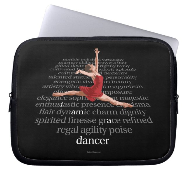 Capa Para Notebook Eu Sou Um Dançarino (Frente)