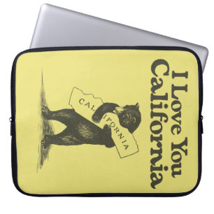 Capa Para Notebook Eu te amo Califórnia
