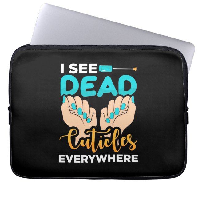 Capa Para Notebook Eu Vejo Círculos Em Todo Lugar (Frente)