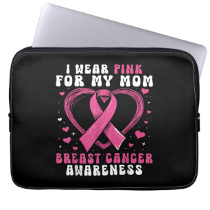 Capa Para Notebook Eu Visto Rosa Para Minha Mãe Cancer Sensibilização