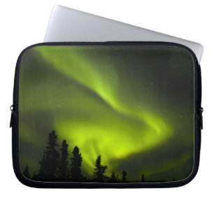 Capa Para Notebook EUA, Alasca, Chena Hot Springs. Aurora Boreal 2