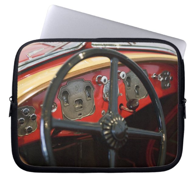 Capa Para Notebook EUA, Indiana, castanho-aloirado: (Frente)