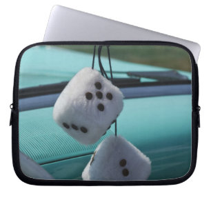 Capa Para Notebook EUA, Massachusetts, Gloucester. Dados fofos em um
