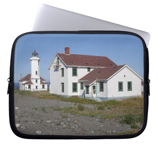 Capa Para Notebook EUA, Washington, Port Townsend, Point Wilson (Frente)