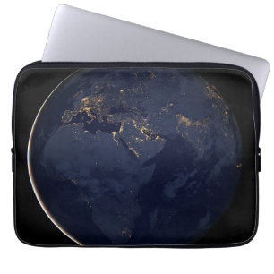 Capa Para Notebook Europa, África e Médio Oriente Luzes À Noite
