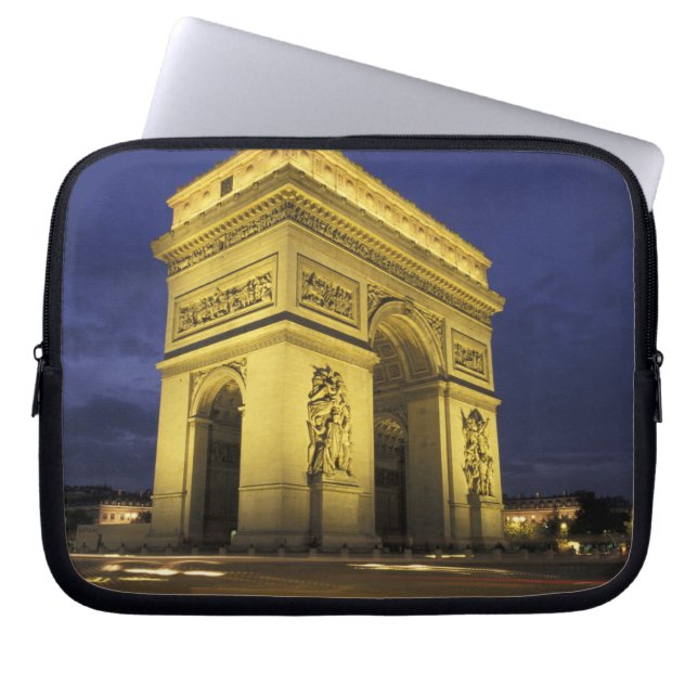 Capa Para Notebook Europa, França, Paris. Arco do Triunfo (Frente)