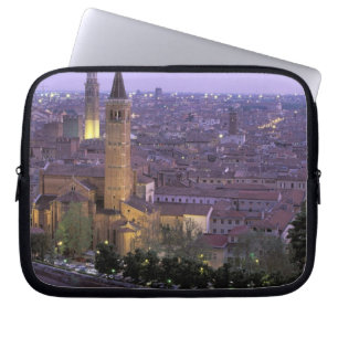 Capa Para Notebook Europa, Itália, Vêneto, Verona. Vista do Castel