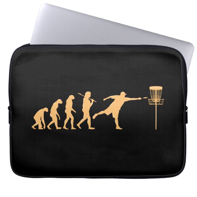 Capa Para Notebook Evolução do Golf de Disco (Frente)