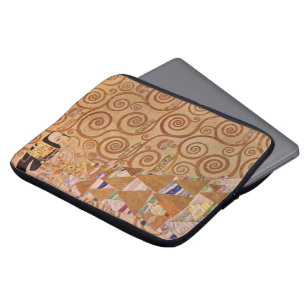 Capa Para Notebook Expectativa por Klimt Arte Novo Vitoriano Vintage