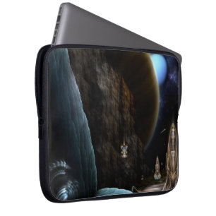 Capa Para Notebook Exploração De Bolsas de laptop De Arte Fractal Esp