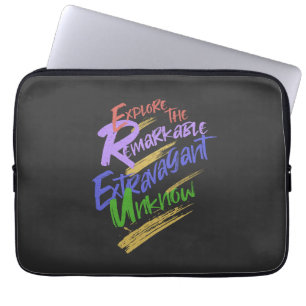 Capa Para Notebook Explore uma citação desconhecida e extraordinária