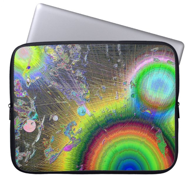 Capa Para Notebook Explosão solar (Frente)