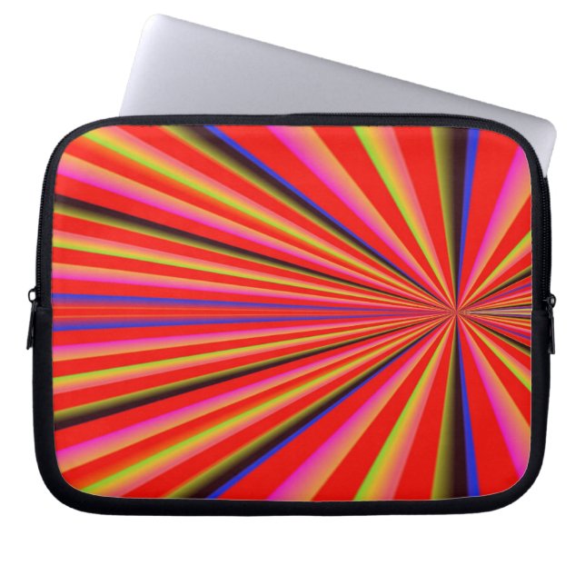 Capa Para Notebook Explosão solar multicolor (Frente)