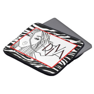 Capa Para Notebook "Extensões de uma Bolsa de laptop de Diva"