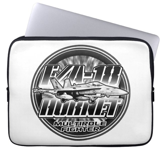 Capa Para Notebook F/A-18 Bolsa de laptop de Hornet - Saco (Frente)