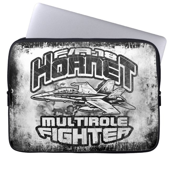 Capa Para Notebook F/A-18 Bolsa de laptop de Hornet - Saco (Frente)