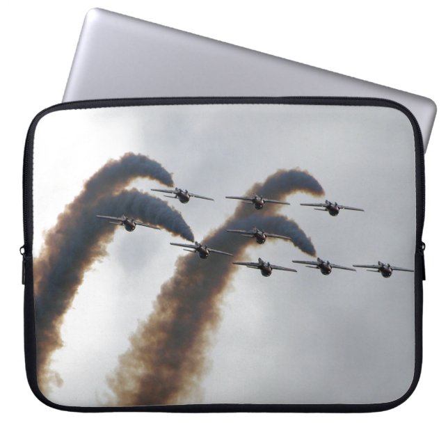 Capa Para Notebook F/A-18 Fighter Plane Air Show Stunt (Frente)