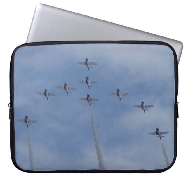 Capa Para Notebook F/A-18 Fighter Plane Air Show Stunt (Frente)