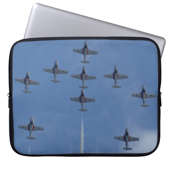 Capa Para Notebook F/A-18 Fighter Plane Air Show Stunt (Frente)