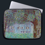 Capa Para Notebook Fábrica do Alto Áustria por Gustav Klimt<br><div class="desc">Farmhouse no Alto da Áustria (1912), por Gustav Klimt, é uma pintura de arte simbólica da Era Vitoriana. Uma cena natural com árvores e um campo de flores com um celeiro numa fazenda. A grande estrutura de madeira tem janelas. Sobre o artista: Gustav Klimt (1862-1918) era um pintor simbolista austríaco...</div>