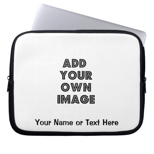 Capa Para Notebook Faça sua própria bolsa de laptop (Frente)