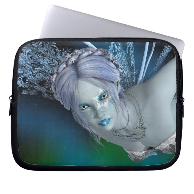 Capa Para Notebook Fada de Inverno (Frente)