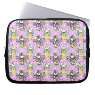 Capa Para Notebook Fadas Lindas e Estrelas e Luas Padrão