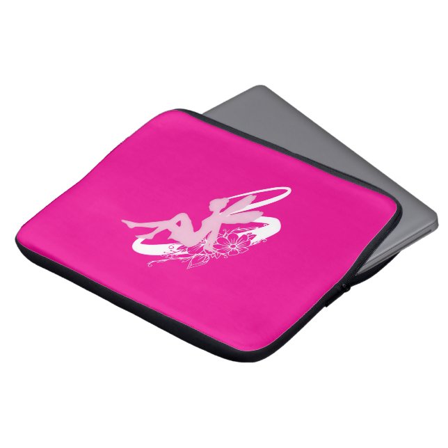 Capa Para Notebook Fairy Flower Electronics Bag (Frente Topo)