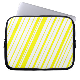 Capa Para Notebook Faixa Diagonal ~Amarelo