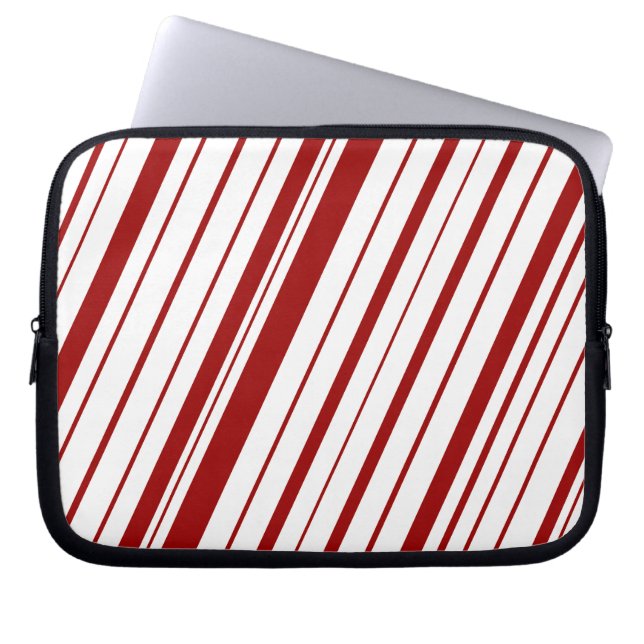 Capa Para Notebook Faixa Diagonal ~ Maroon (Frente)
