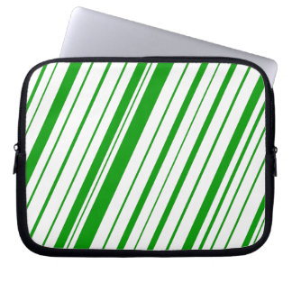 Capa Para Notebook Faixa Diagonal ~ Verde