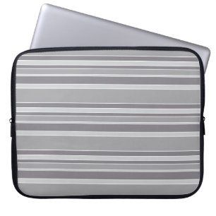 Capa Para Notebook faixas de cinza
