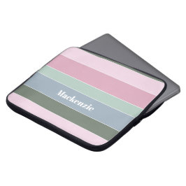 Capa Para Notebook Faixas de Cores de Verão Personalizadas