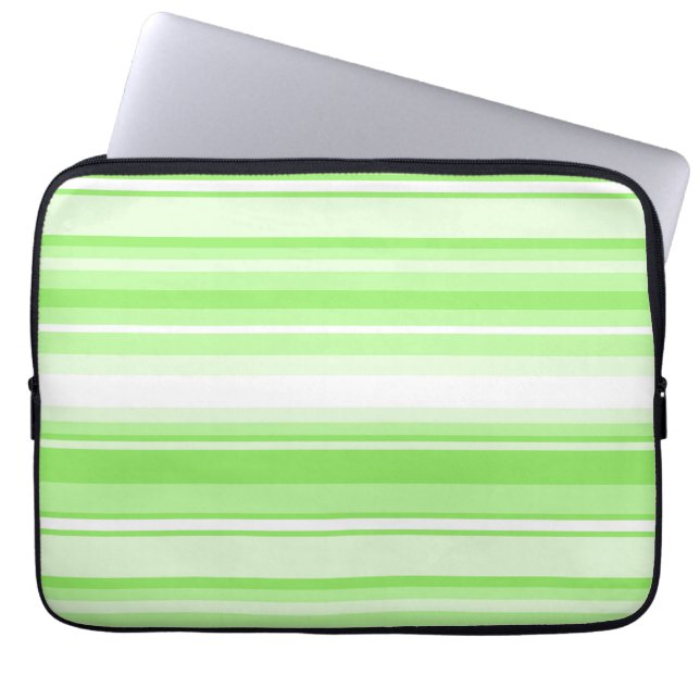 Capa Para Notebook faixas de limão (Frente)