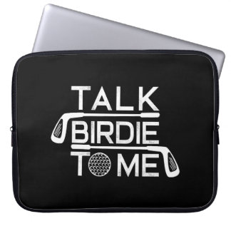 Capa Para Notebook Fale Birdie Comigo Golf Golfer Golfe Engraçado