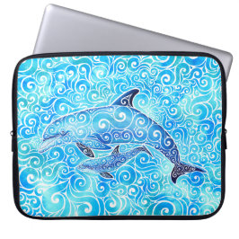 Capa Para Notebook Família Dolphin Suave