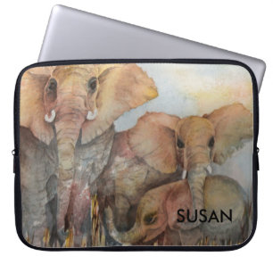 CAPA PARA NOTEBOOK FAMÍLIA ELEPHANT