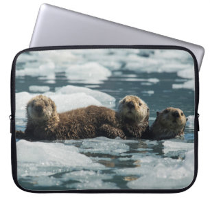 Capa Para Notebook Família Sea Otter