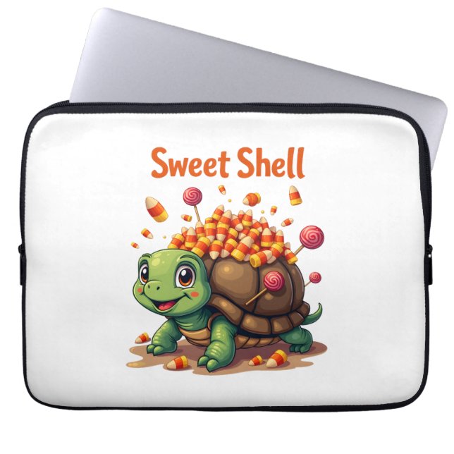 Capa Para Notebook Fangy Turtle (Frente)