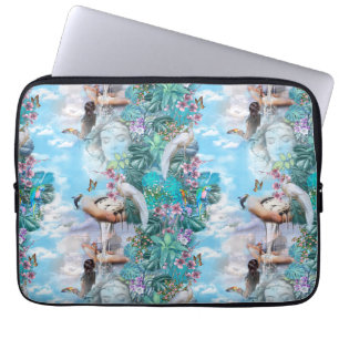 Capa Para Notebook Fantasia de Surrealismo Tropical