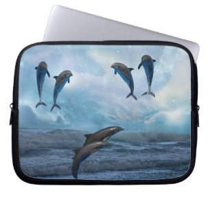 Capa Para Notebook Fantasia dos golfinhos